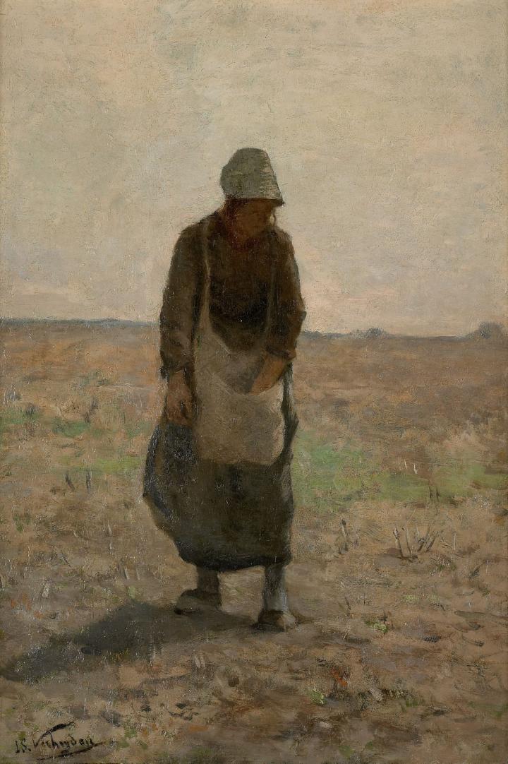 Woman in the field