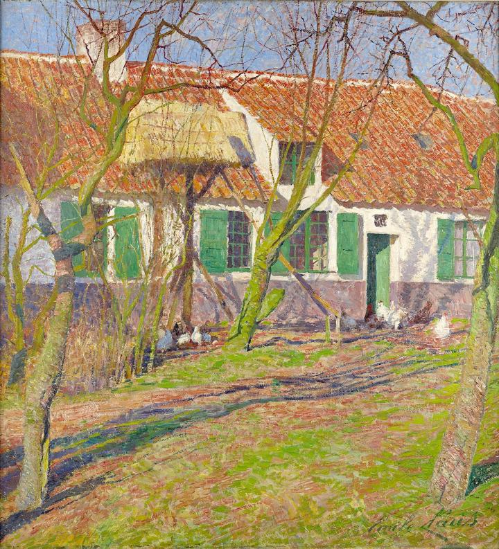 Emile Claus, Ferme en Flandre, 1894