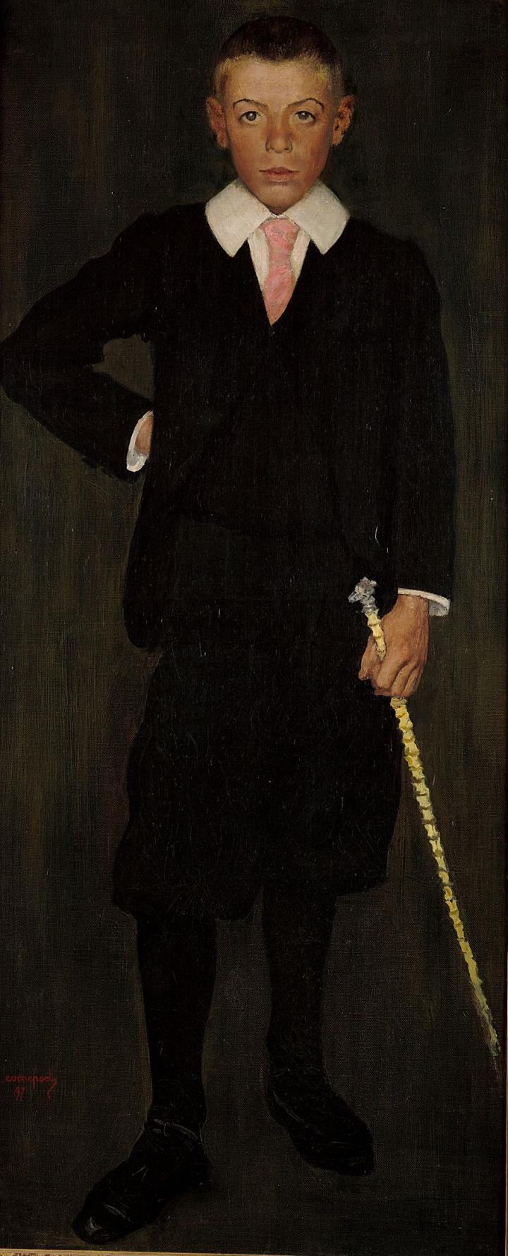 A portrait of Albert Devis